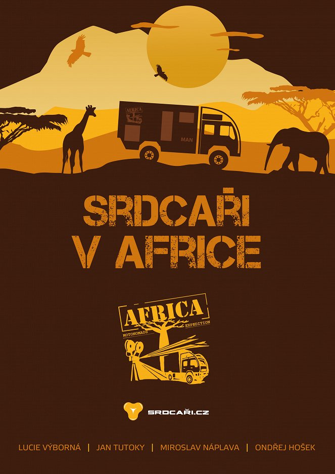 Srdcaři v Africe - Affiches