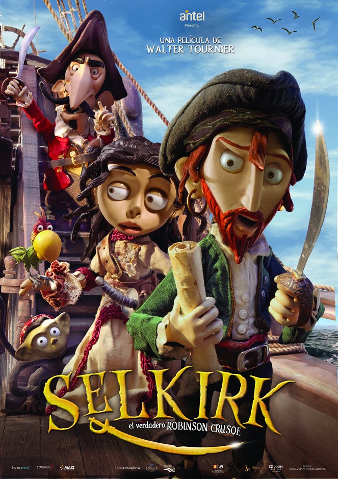 Selkirk, el verdadero Robinson Crusoe - Carteles