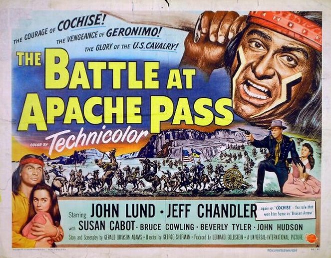 De slag in de Apache Pass - Posters