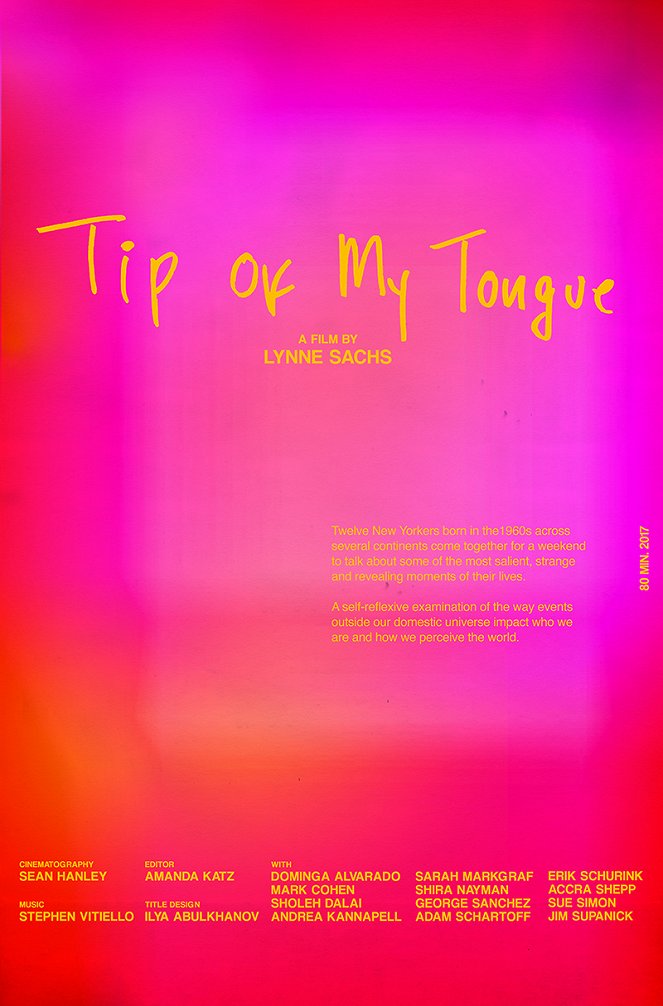 Tip of My Tongue - Plakate