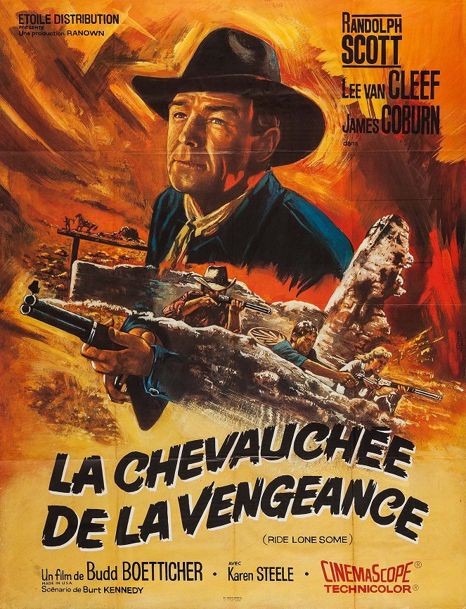 La Chevauchée de la vengeance - Affiches