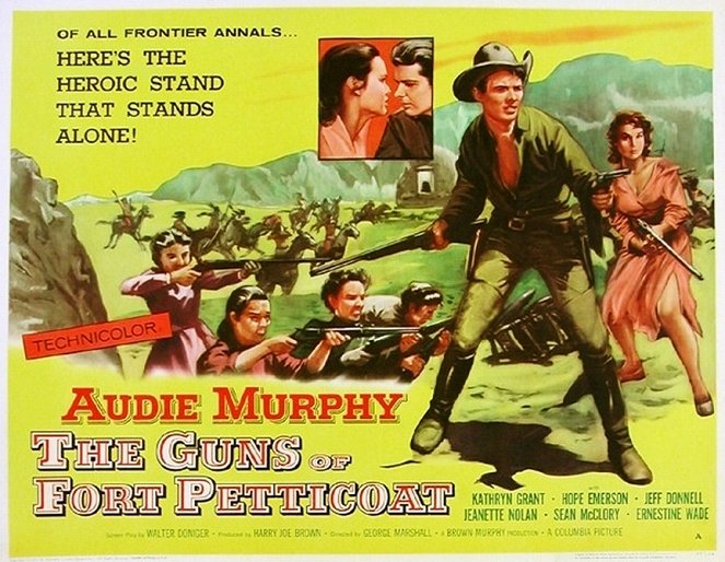 The Guns of Fort Petticoat - Plakaty