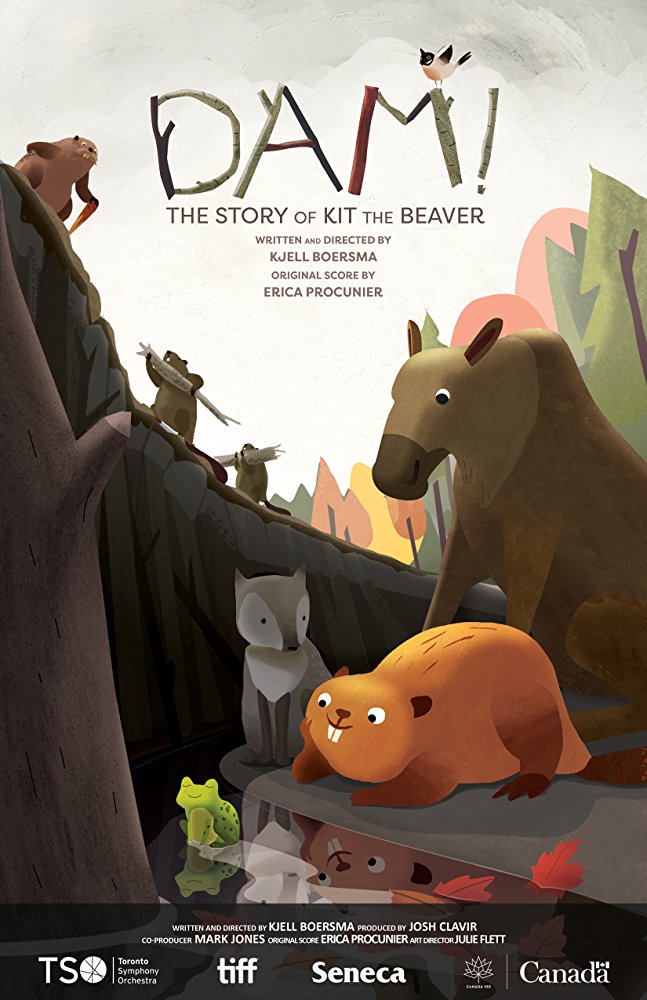 DAM! The Story of Kit the Beaver - Plakátok