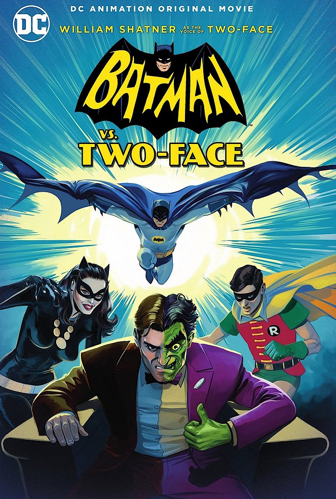 Batman vs. Two-Face - Plagáty