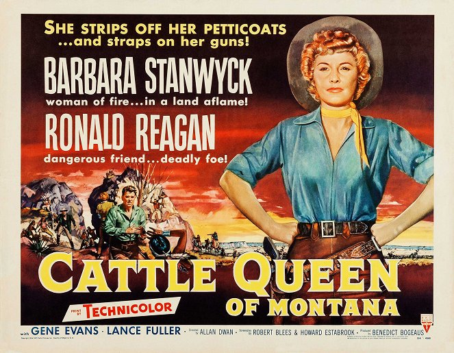 Cattle Queen of Montana - Plakátok