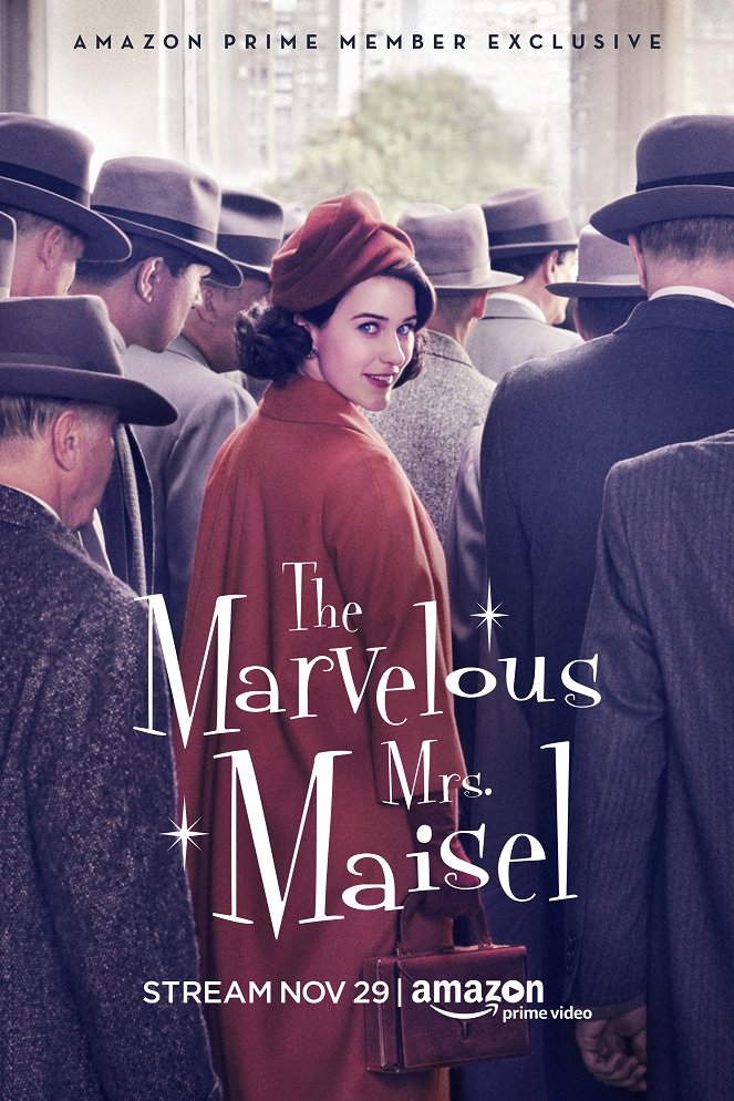 The Marvelous Mrs. Maisel - The Marvelous Mrs. Maisel - Season 1 - Carteles