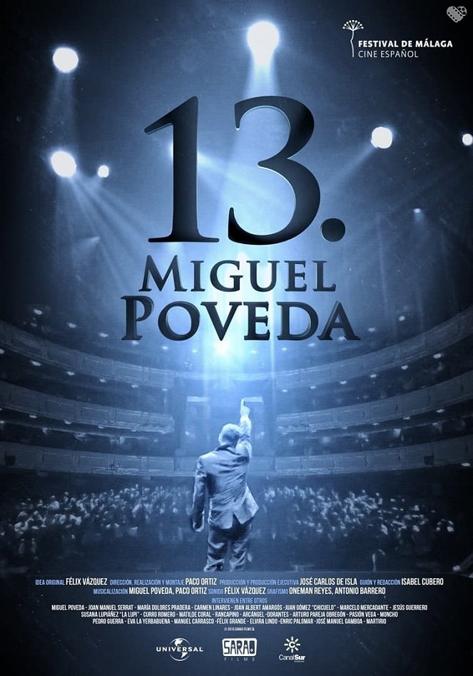 13. Miguel Poveda - Affiches