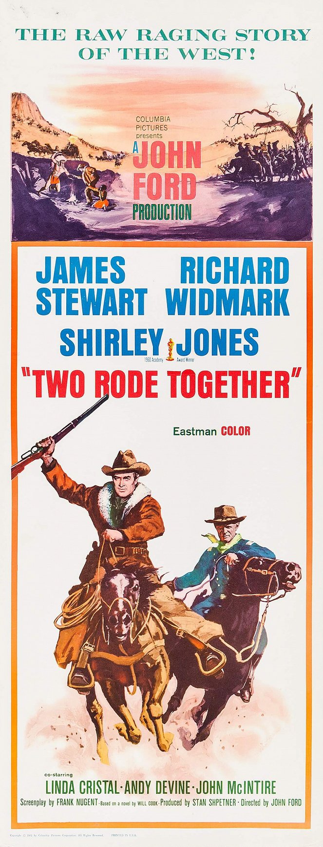 Two Rode Together - Cartazes