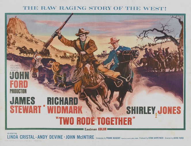 Two Rode Together - Posters
