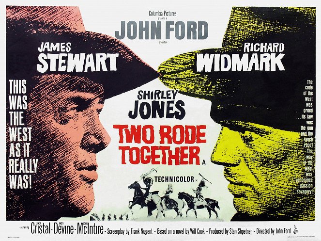 Two Rode Together - Posters