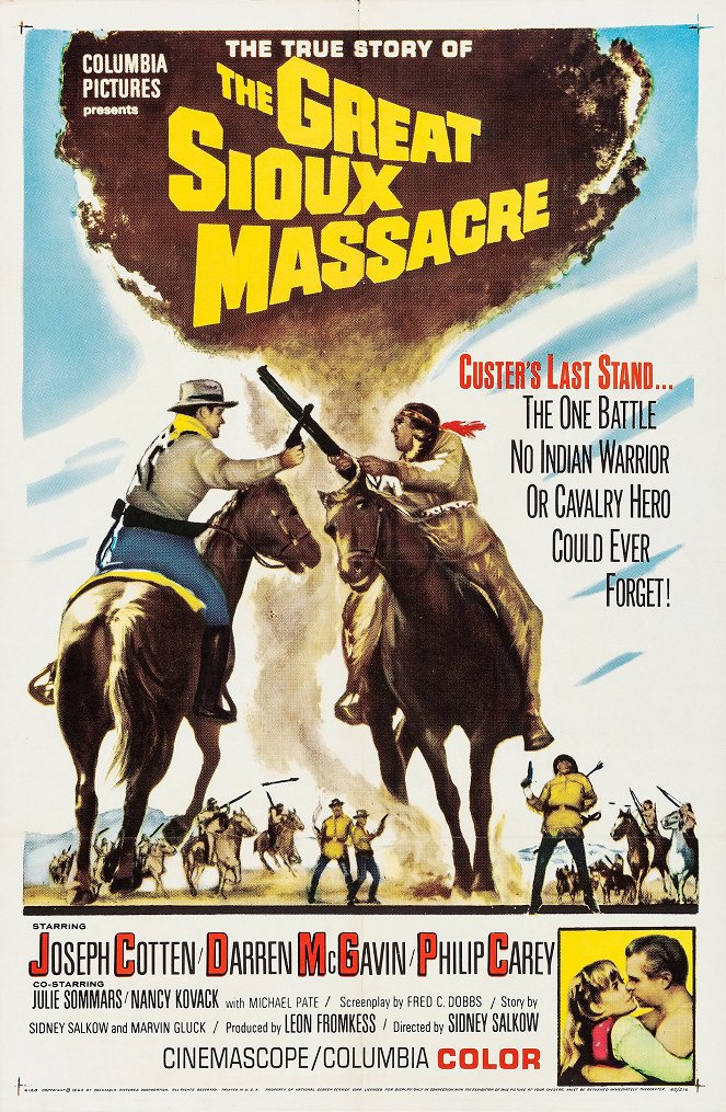 The Great Sioux Massacre - Cartazes