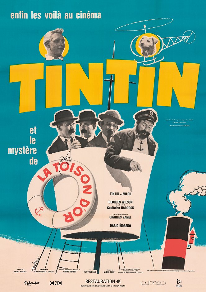 Tintin and the Mystery of the Golden Fleece - Posters