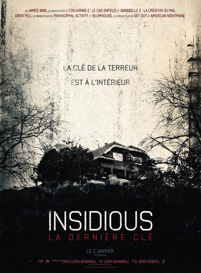 Insidious : La dernière clé - Affiches