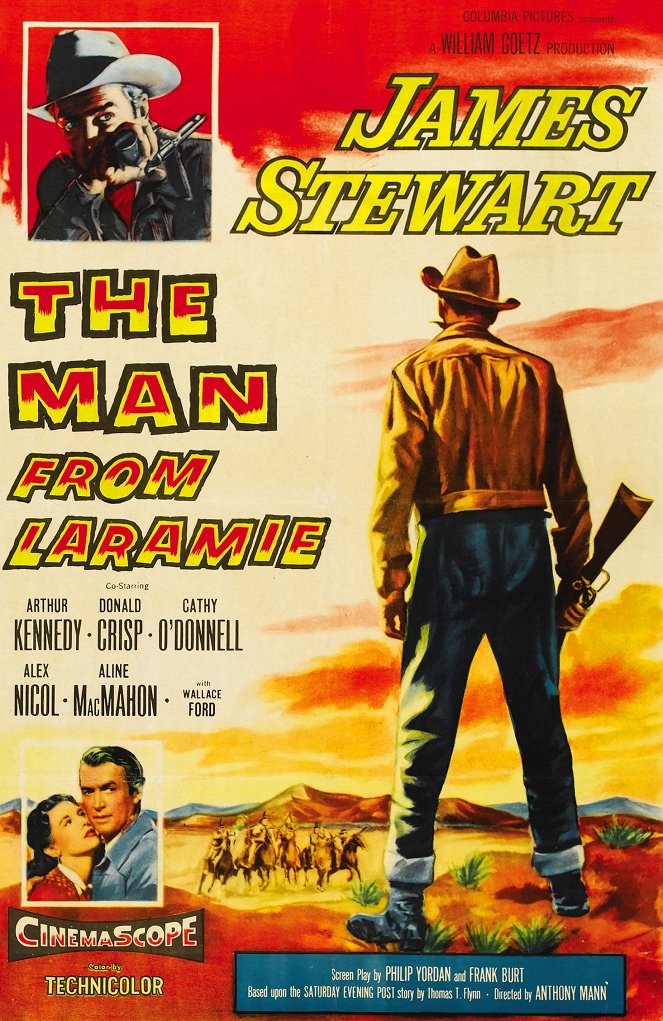 Muž z Laramie - Plakáty