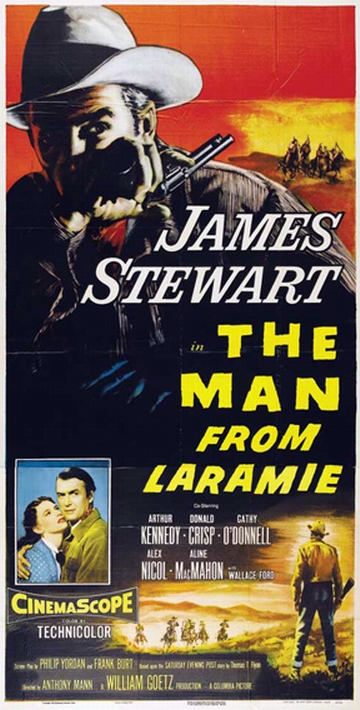 El hombre de Laramie - Carteles