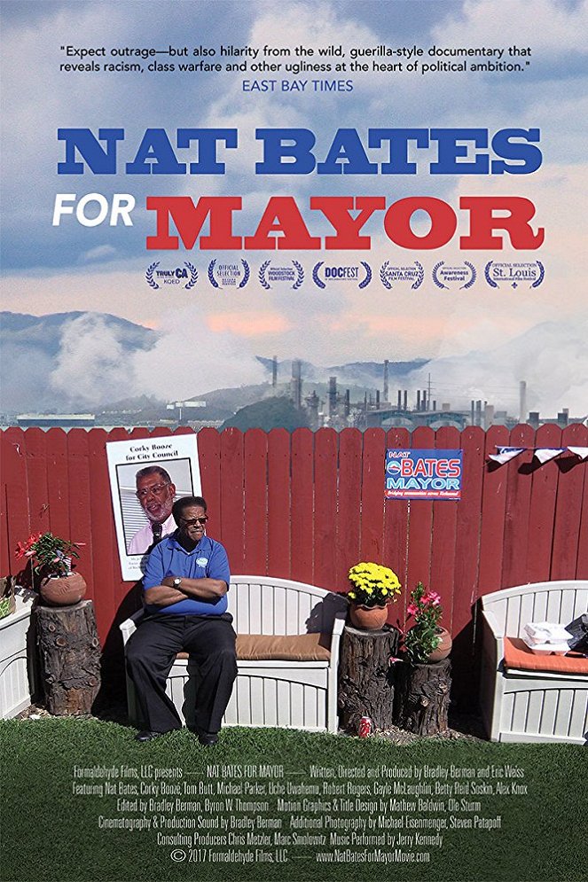 Nat Bates for Mayor - Plakate