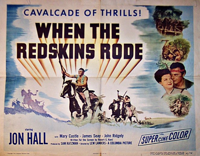 When the Redskins Rode - Plakate