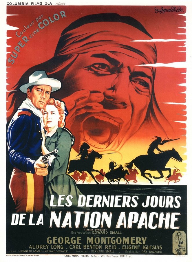 Les Derniers Jours de la nation Apache - Affiches