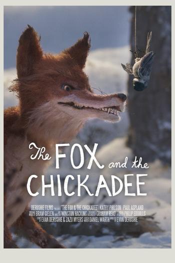 The Fox and the Chickadee - Posters