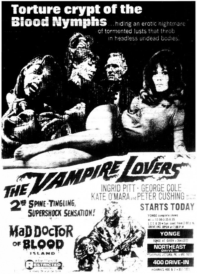 Vampieren liefde - Posters
