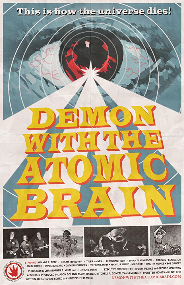 Demon with the Atomic Brain - Plakate