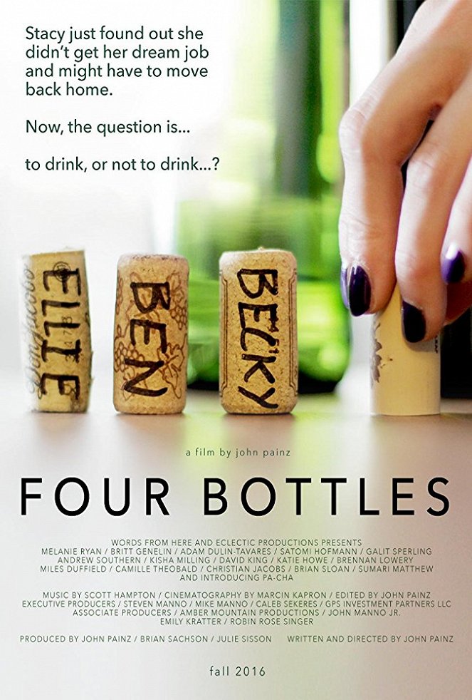 Four Bottles - Posters