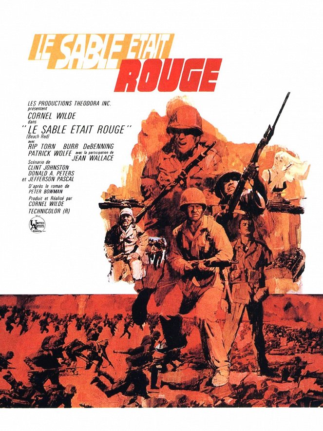 Le Sable était rouge - Affiches