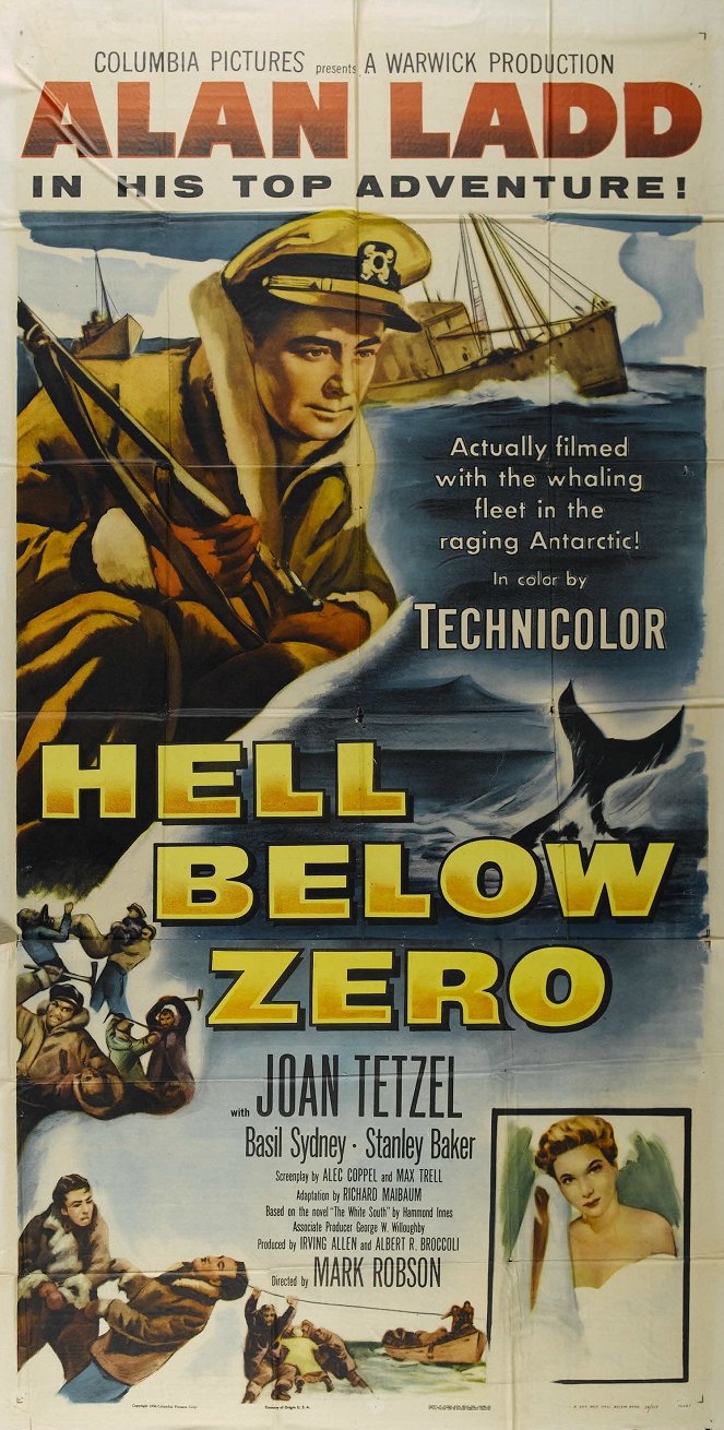 Hell Below Zero - Plakaty