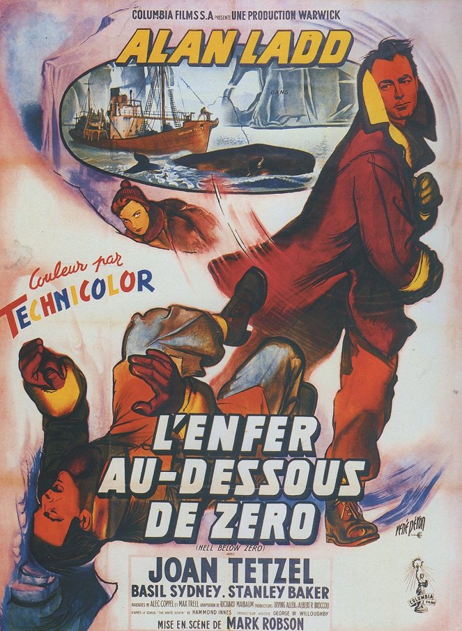 L'Enfer au-dessous de zéro - Affiches