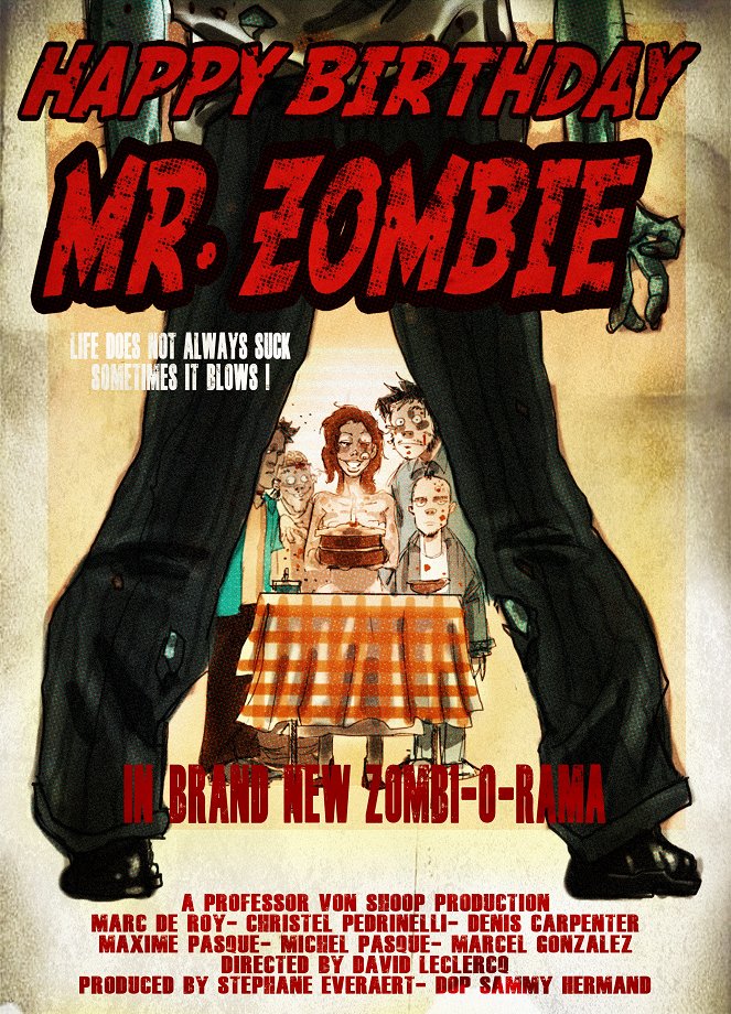 Happy Birthday Mr. Zombie - Posters