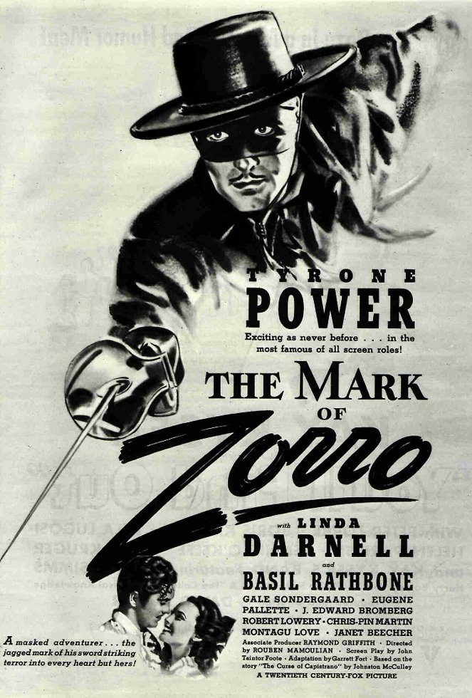 Het teken van Zorro - Posters