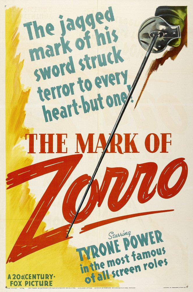 The Mark of Zorro - Posters