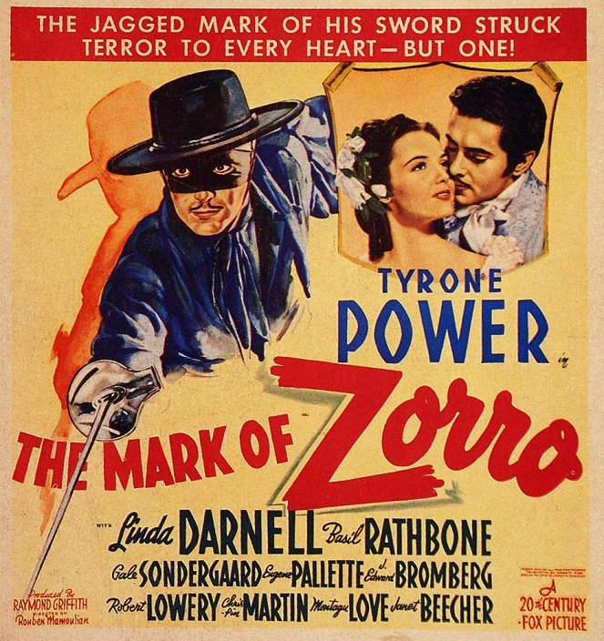 Znak Zorro - Plakaty