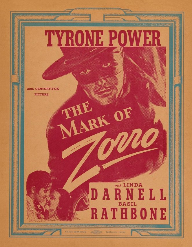 Het teken van Zorro - Posters