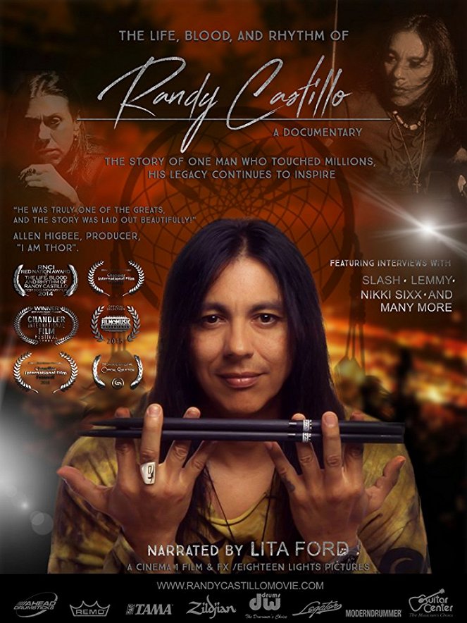 The Life, Blood and Rhythm of Randy Castillo - Affiches