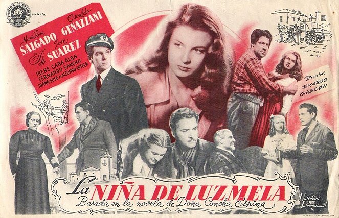 La niña de Luzmela - Affiches