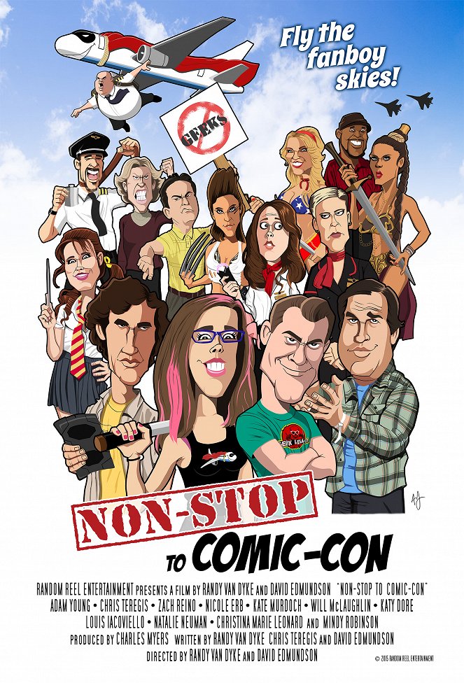 Non-Stop to Comic-Con - Plakate