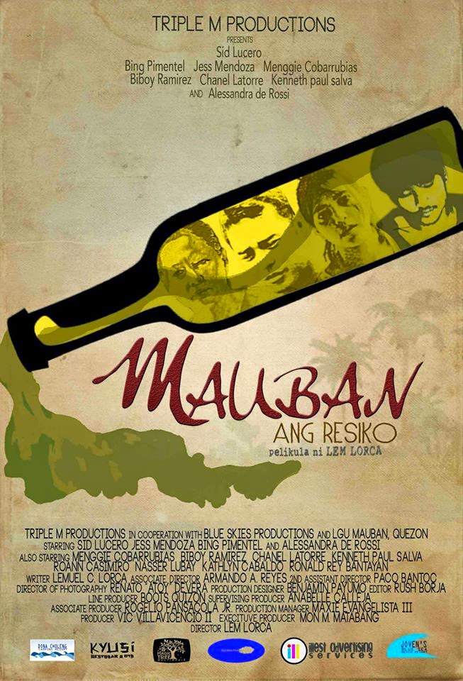 Mauban: Ang resiko - Plakate
