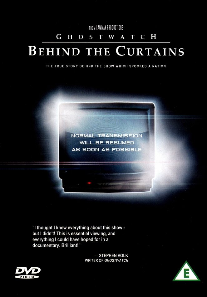Ghostwatch: Behind the Curtains - Plakate