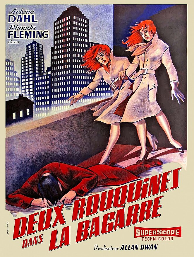 Deux rouquines dans la bagarre - Affiches