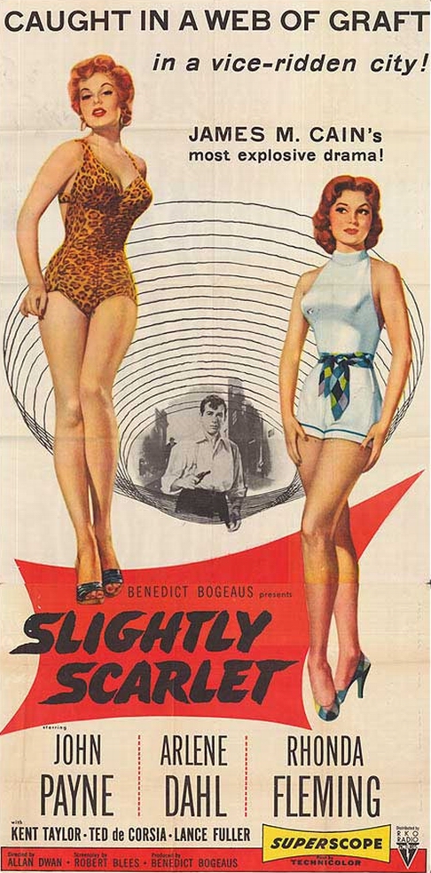 Slightly Scarlet - Posters