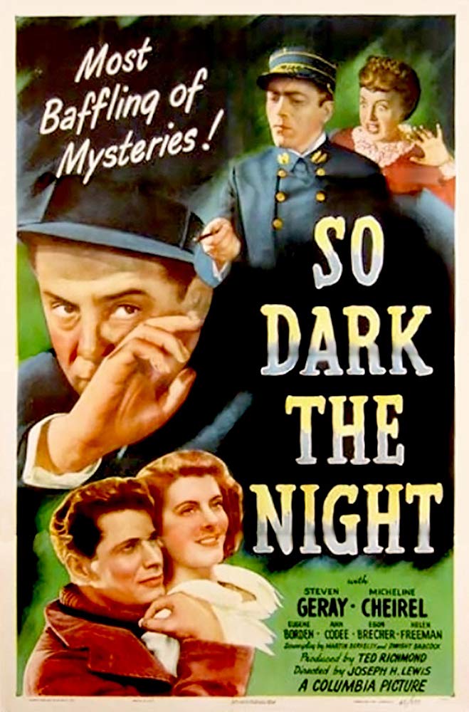 So Dark the Night - Plakate