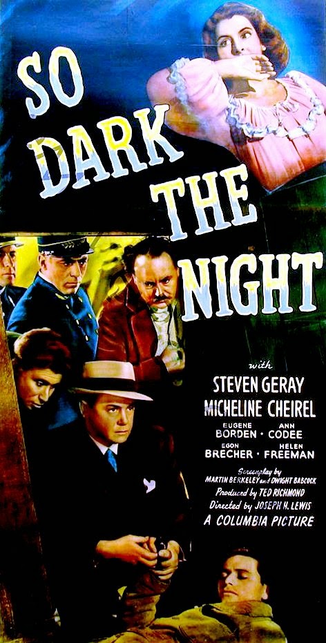 So Dark the Night - Plakate