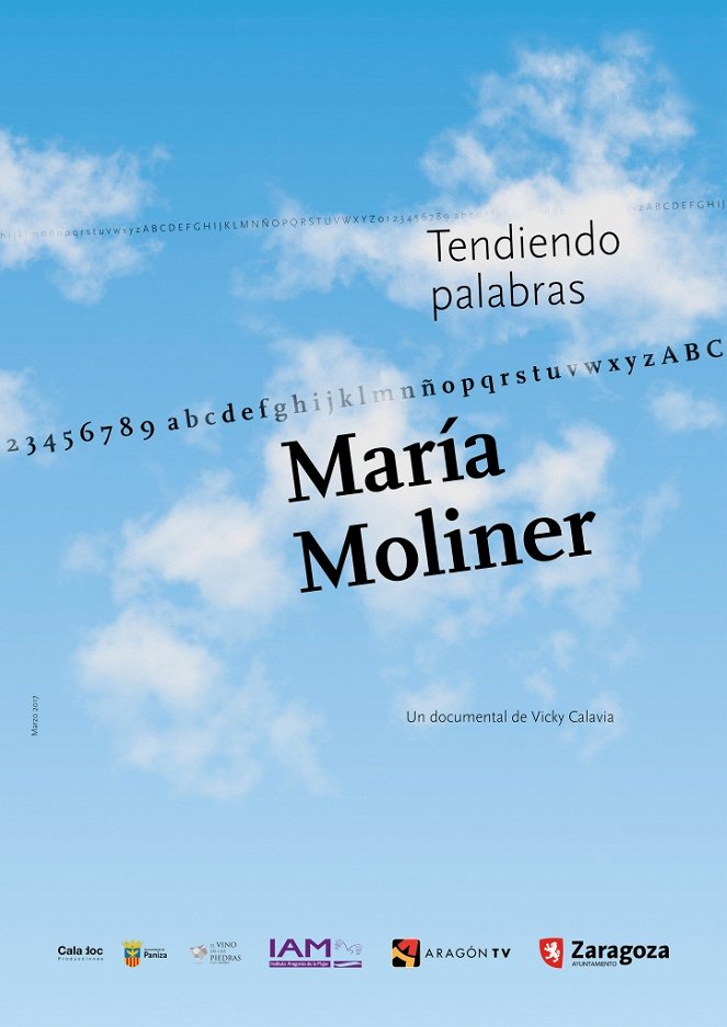 María Moliner. Tendiendo palabras - Julisteet