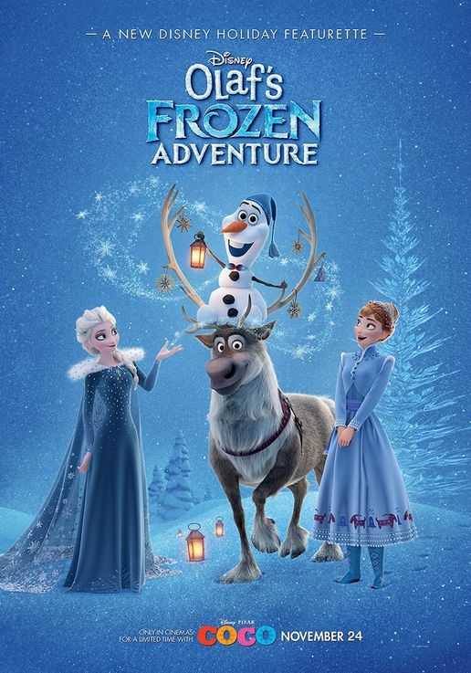 Olaf's Frozen Adventure - Carteles
