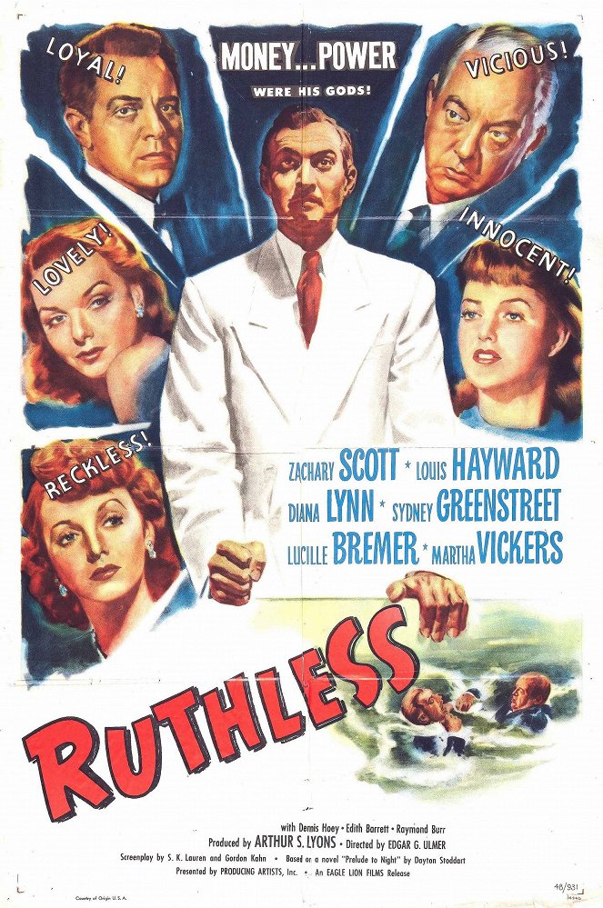 Ruthless - Plakate