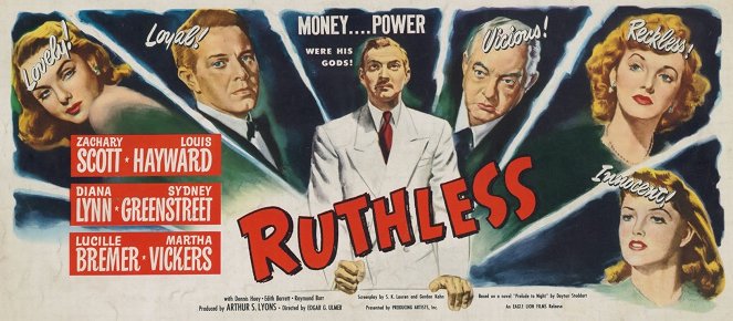 Ruthless - Plagáty