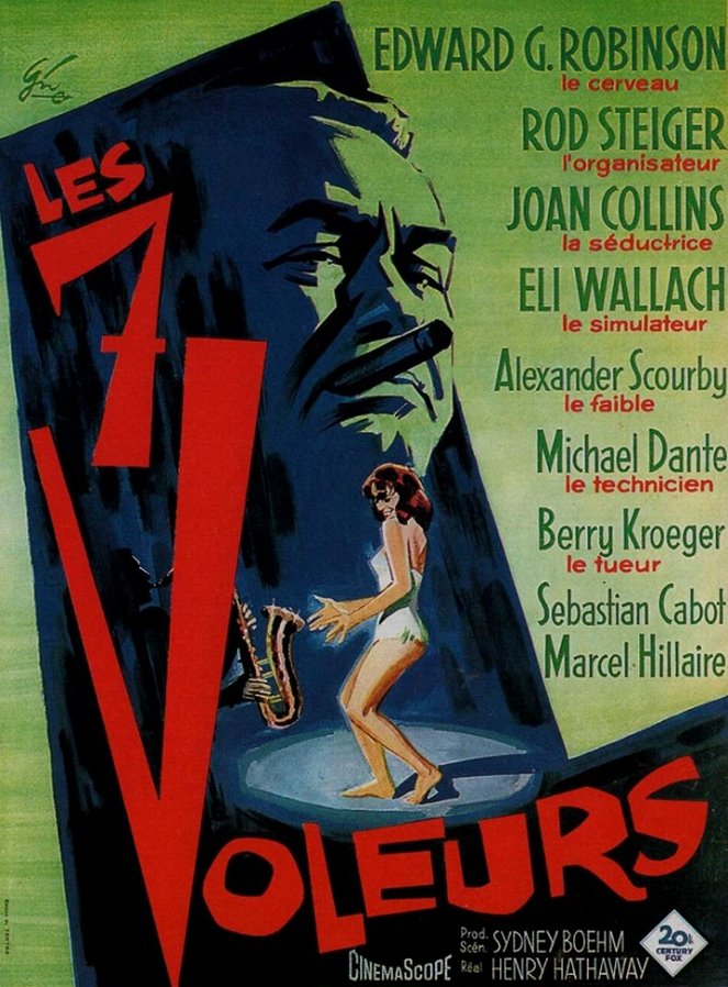 Les Sept Voleurs - Affiches