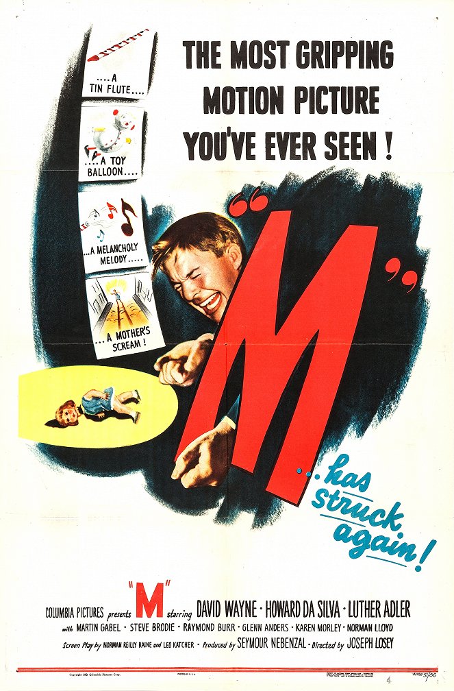 M - Plakate