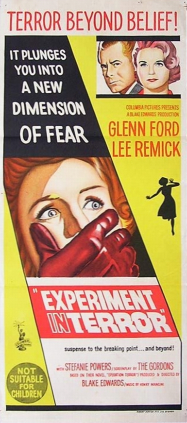 Experiment in Terror - Posters